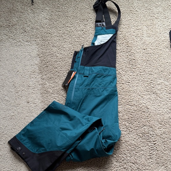 3 layer shell Ski Snowboard Bib Pant - Picture 6 of 12